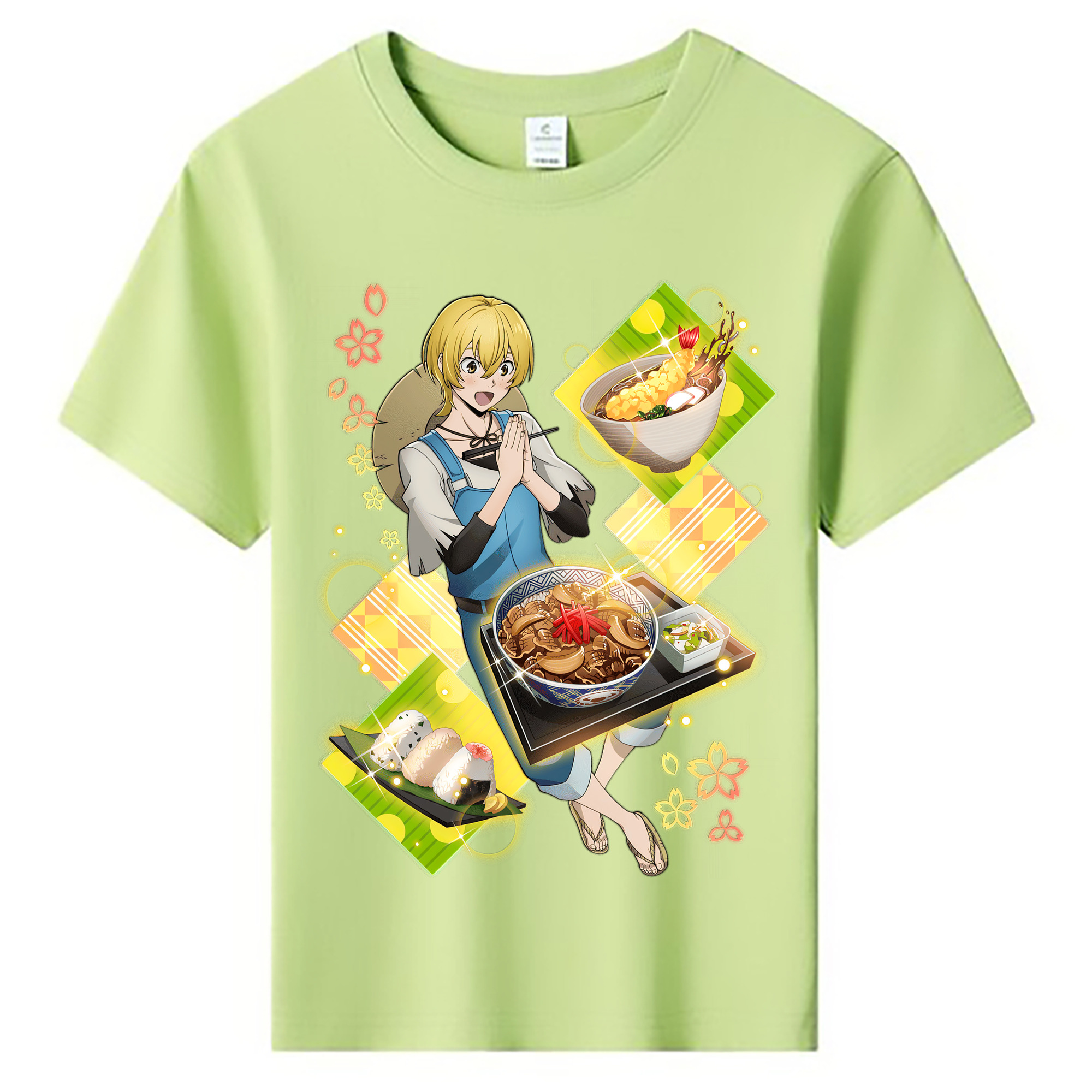 （画像用） 文豪ストレイドッグス Bungo Stray Dogs 綿100％キッズTシャツ（フロントプリント）